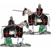 ALBAINOX ������� TOLE10 White horse. Black Templar With spear. 8cm, 39546