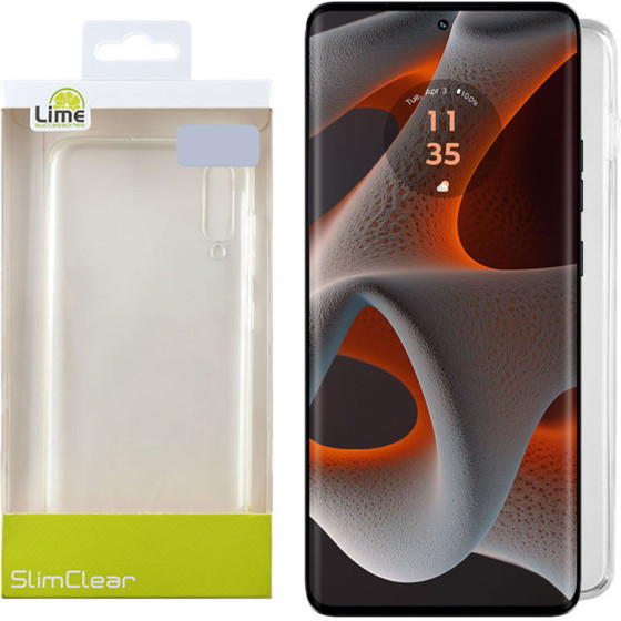 Lime Successories Lime ���� Motorola Edge 50 Pro XT2403-2 6.7'' Slimclear Tpu Full Camera Protection �������