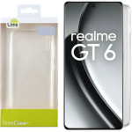 Lime Successories Lime ���� Realme Gt 6 5G 6.78'' Slimclear Tpu Full Camera Protection �������