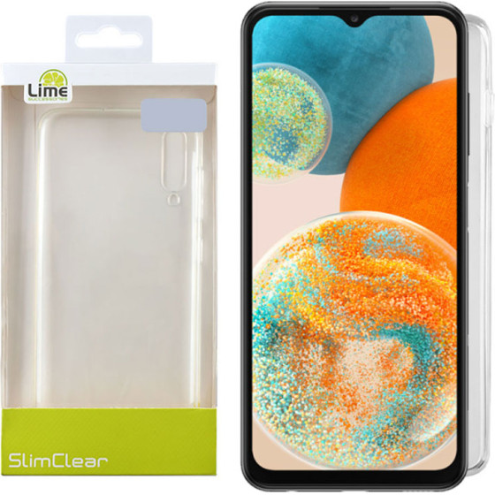 Lime Successories Lime ���� Samsung A23 4G A235/A23 5G A236 6.6'' Slimclear Tpu Camera Guard �������