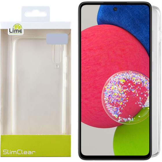 Lime Successories Lime ���� Samsung A52S/A52 A525/A526/A528 6.5'' Slimclear Tpu Camera Guard �������