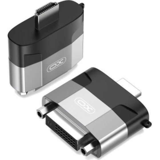 XO Adapter Hdmi - Dvi Gray - (GB013)
