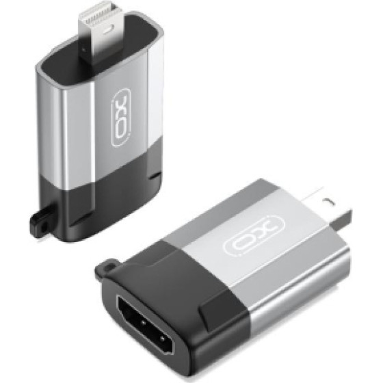XO Adapter Mini Displayport - Hdmi 4K Gray - (GB015)