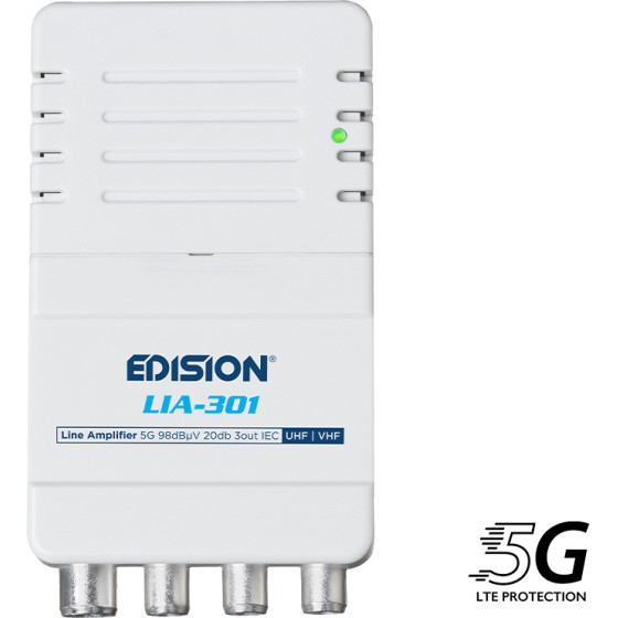 Edision �������h� ������� LIA-301 5G UHF/Vhf 20db 3oUt IEC