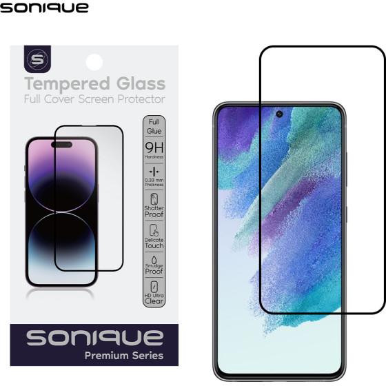Sonique Hardy Glass Premium Series Hd Full Cover 9H Samsung Galaxy S21 Fe �����