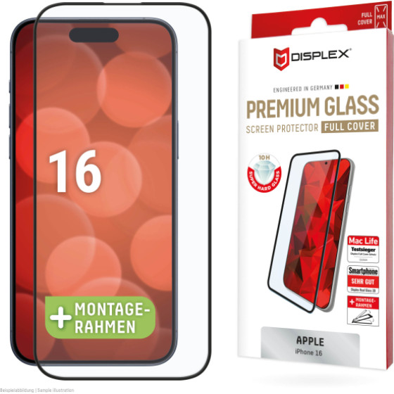 Displex Premium Full Glass Iphone 16 - (02014)