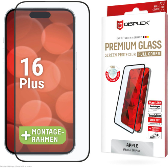 Displex Premium Full Glass Iphone 16 Plus - (02015)