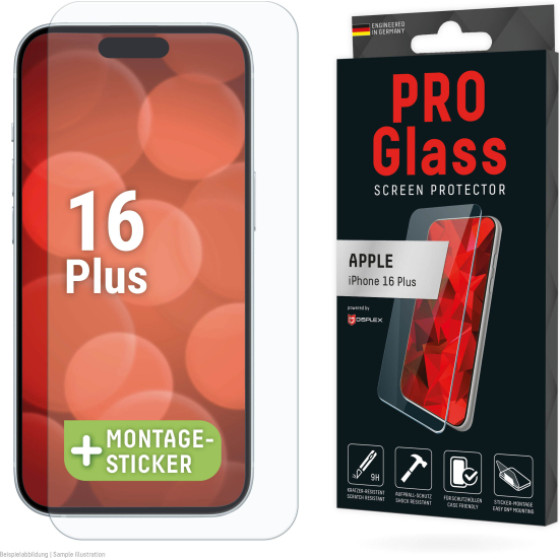 Displex Pro Glass Iphone 16 Plus - (02019)