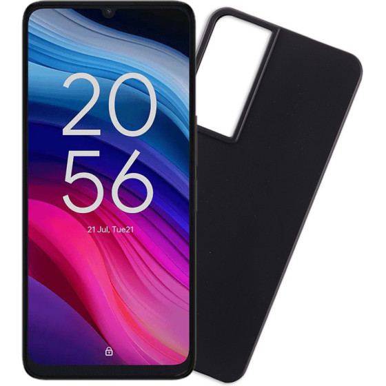Volte-Tel ���� Tcl 505 6.75'' Silicon Tpu Camera Guard BLACK