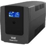 Well Ups 1200VA Line Interactive w/Display & Avr UPS-LINT-PALADIN1200-WL