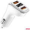 AMiO ���������� ���������/��������� ��� ��� �������� 12/24V 15.5W 5V/3.1 2 ����� 2xUsb ������ ���� - 1 ���. - (03887)