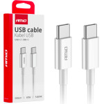AMiO ������� �������� ��� ��������� ��������� ��� Usb Type C �� Usb Type C 200CM 2A 60W ����� ���� - 1 ���. - (03897)