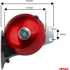 AMiO ����� ���������� 12V - 110dB �������/����� ���� - 2 ���. - (04075)