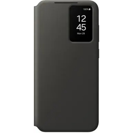 Samsung Smart View Wallet Case Galaxy S24 Fe Black - (EF-ZS721CBEGWW)