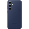 Samsung Smart View Wallet Case Galaxy S24 Fe Blue - (EF-ZS721CLEGWW)