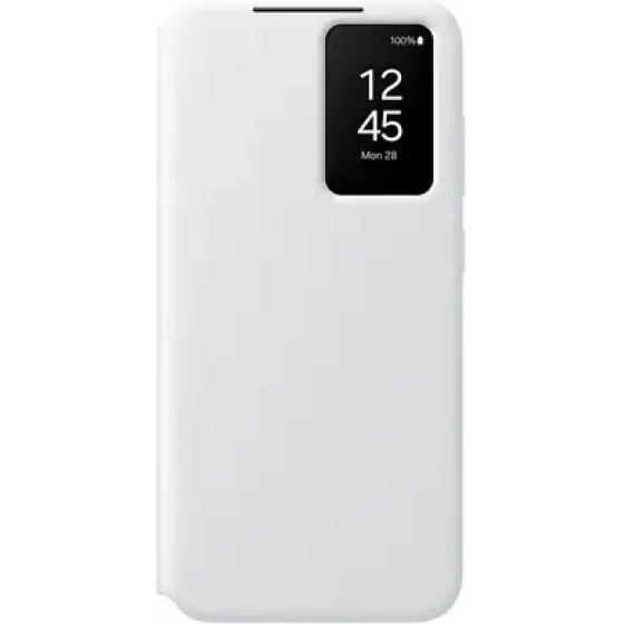 Samsung Smart View Wallet Case Galaxy S24 Fe White - (EF-ZS721CWEGWW)