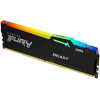 Kingston Memory Fury Beast Black Rgb DDR5, 6000MT/s, 16GB Expo - (KF560C36BBE2A-16)