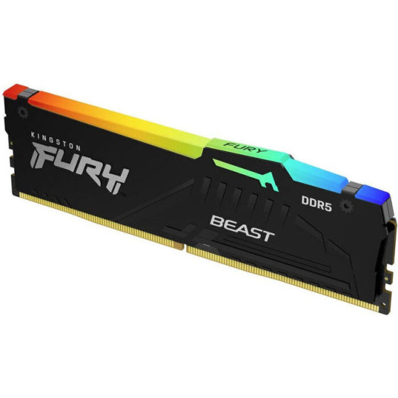 Kingston Memory Fury Beast Black Rgb DDR5, 6000MT/s, 32GB Expo - (KF560C30BBEA-32)