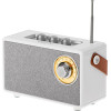 Camry Bluetooth Speaker With Fm Radio White - (CR1902W)