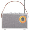 Camry Bluetooth Speaker With Fm Radio White - (CR1902W)