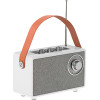 Camry Bluetooth Speaker With Fm Radio White - (CR1902W)