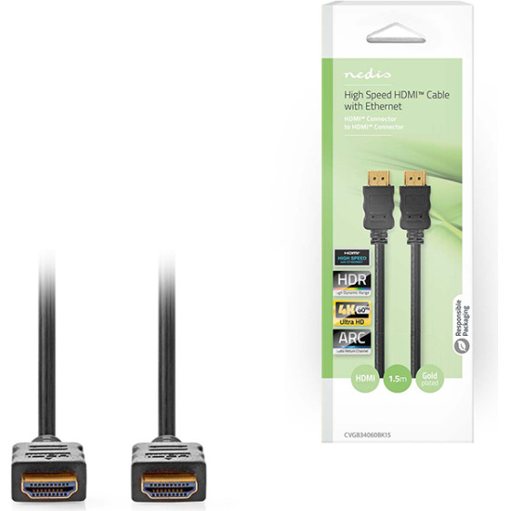 Nedis CVGB34060BK15
