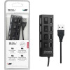 ���������� Usb Hub �� 4 ����� ��� ��������� - 404P - 45cm - OEM - (095943)