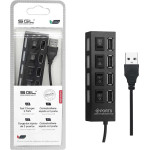 ���������� Usb Hub �� 4 ����� ��� ��������� - 404P - 45cm - OEM - (095943)