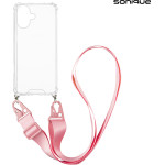 Sonique ���� ��������� �� Strap Armor Clear Apple Iphone 16 ���