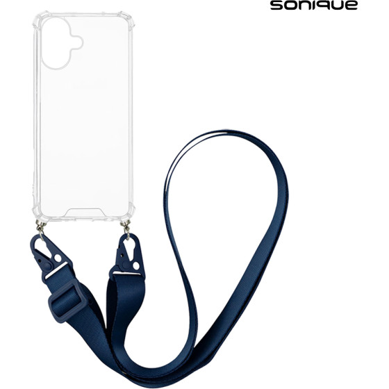 Sonique ���� ��������� �� Strap Armor Clear Apple Iphone 16 Plus ���� ������