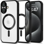 Tech-Protect Magflex Case Iphone 16 Satin Black Backcover - (TPMFIP15SAB)