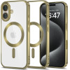 Tech-Protect Magflex Case Iphone 16 Satin Gold Backcover - (TPMFIP15SAG)