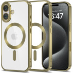 Tech-Protect Magflex Case Iphone 16 Satin Gold Backcover - (TPMFIP15SAG)