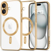 Tech-Protect Magflex Case Iphone 16 Shiny Gold Backcover - (TPMFIP16SG)