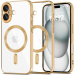 Tech-Protect Magflex Case Iphone 16 Shiny Gold Backcover - (TPMFIP16SG)