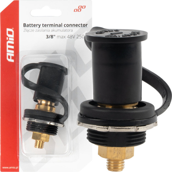 AMiO ����� ��������� ��������� 3/8 M10 max.48V 250A �� ����� ����� �� ������ - 1 ���. - (03813)