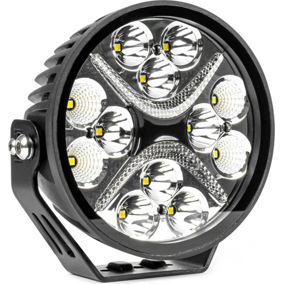 AMiO ��������� �������� ���������� Led Pro IP67 7200lm 10-30V - 54W - 6000K - 12 Led - 140x140x61mm ���� - 1 ���. - (03870)