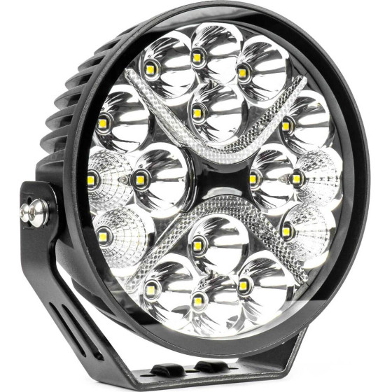 AMiO ��������� �������� ���������� Led Pro IP67 9600lm 10-30V - 80W - 6000K - 16 Led - 178x178x65mm ���� - 1 ���. - (03871)