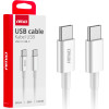 AMiO ������� �������� ��� ��������� ��������� ��� Usb Type C �� Usb Type C 100CM 2A 60W ����� ���� - 1 ���. - (03896)