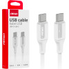 AMiO ������� �������� ��� ��������� ��������� ��� Usb Type C �� Usb Type C ��������� 60W 100CM ����� ���� - 1 ���. - (03920)