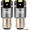 AMiO �������� P21/5W BAY15d 12/24V 6.000K 4xSmd Led CAN-Bus ����� Pro Series - 2 ���. - (03585)