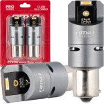 AMiO �������� PY21W BAU15s 12/24V 6.000K 2xSmd Led Full CAN-BUS(�� ������������) ��������� Pro Series - 2 ���. - (03604)