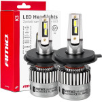AMiO ������ H4 9 16V 6.000K 5.400lm 60W K3 Series Led CAN-Bus (�� ������) - 2 ���. - (03682)