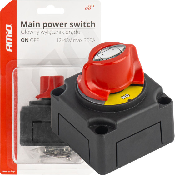 AMiO ��������� POWER-Off ��������� �� ���� 12-48V 300A �����/������� - 1 ���. - (03838)