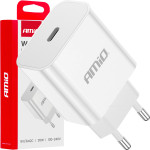 AMiO ��������� ������y ������� ����� 1���� USB-C 20W 5V/3AQc ������ ���� - 1 ���. - (03891)
