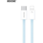 WK Charging Cable 27W Pd TYPE-C/i6 Blue 1m WDC-21 - (WDC-21 Blue)