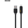 WK Charging Cable i6 Black 1m WDC-27i 3A - (WDC-27i Black)