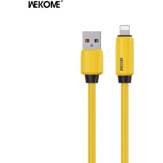 WK Charging Cable i6 Yellow 1m WDC-27i 3A - (WDC-27i Yellow)