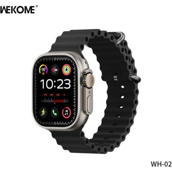 WK Smartwatch Titanium Gold - (WH-02)