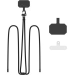 Is Tech Protect Universal Neck Strap For Phones C5S Black - (TPUNSB)